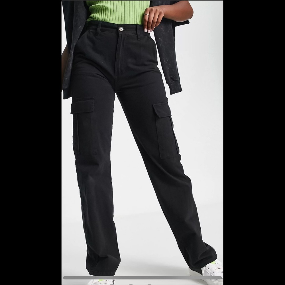 Black Stradivarius Cargos